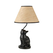 Upward Looking Cat LED Table Lamp 2.5W 3000K Natural & Brushed Black Copper