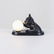 Cat Touching Ball LED Table Lamp 2.5W 3000K Opal & Black