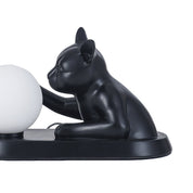 Cat Touching Ball LED Table Lamp 2.5W 3000K Opal & Black