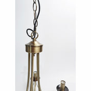 Zanzibar Chandelier 5 Light - Antique Brass