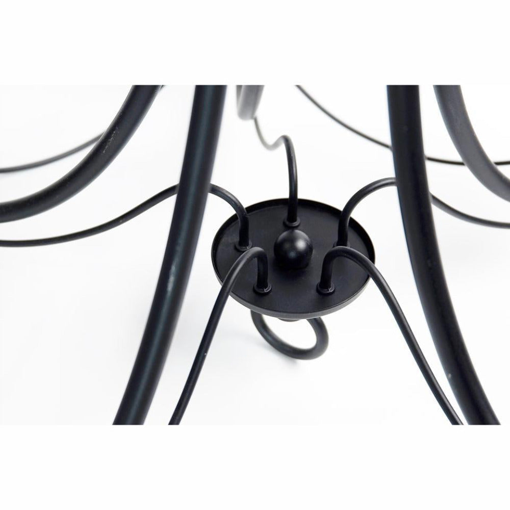 Zanzibar Chandelier 5 Light - Black