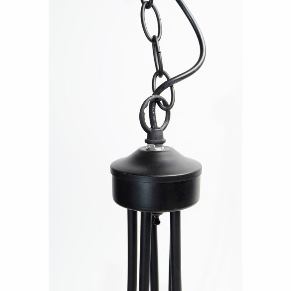 Zanzibar Chandelier 5 Light - Black