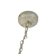 Stella 3 Lights Chandelier Ivory & Brushed Gold