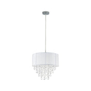 Delia Chandelier - White