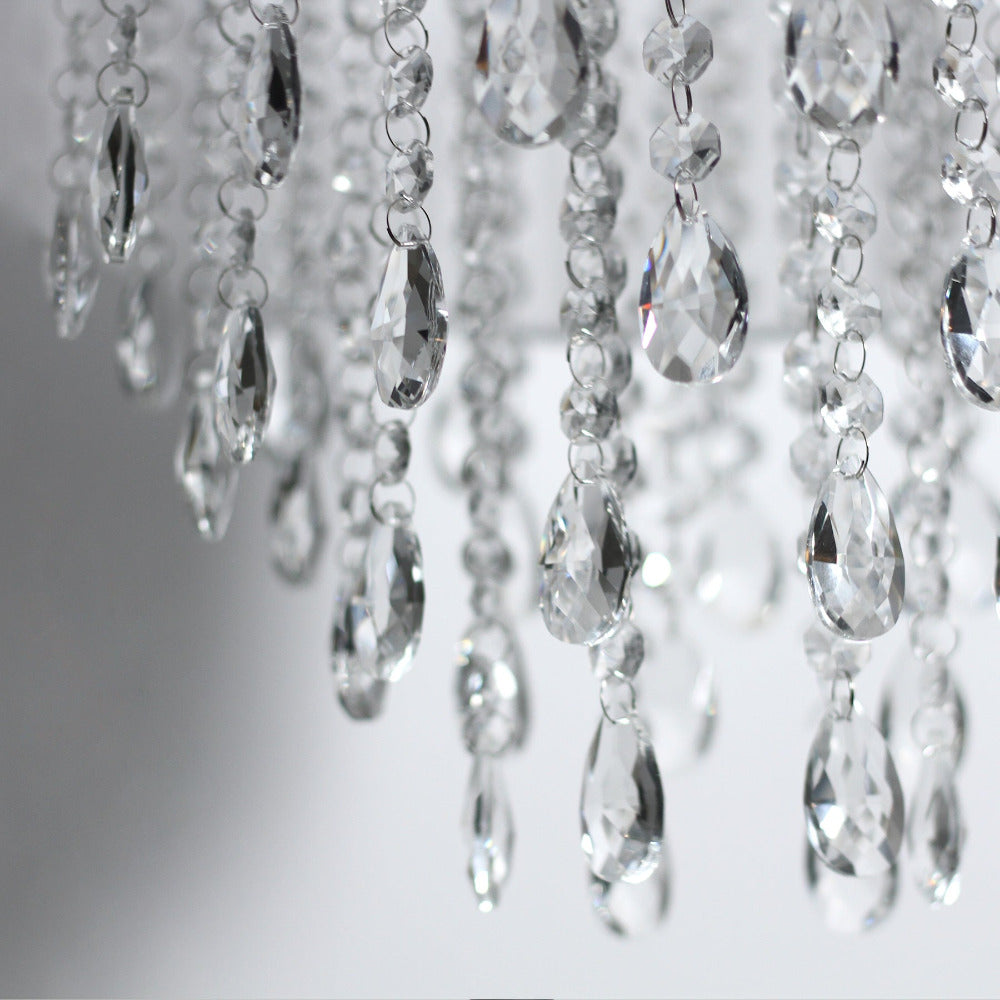Delia Chandelier - White