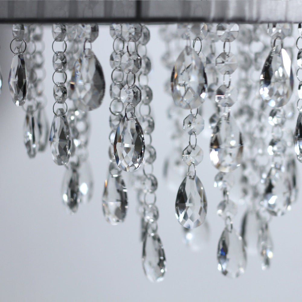 Delia Chandelier - White