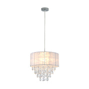 Delia Chandelier - White