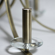 Corrine 5 Light Chandelier Antique Brass