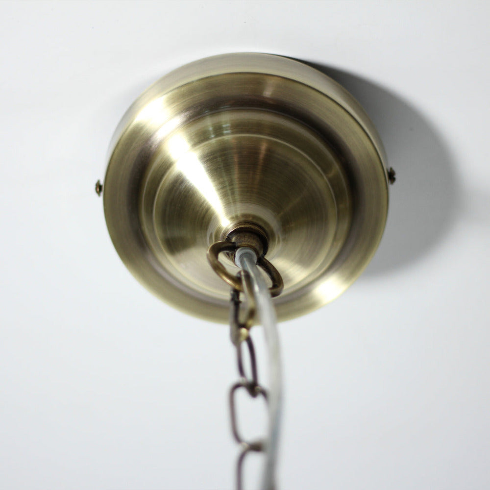 Corrine 5 Light Chandelier Antique Brass
