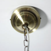 Corrine 5 Light Chandelier Antique Brass