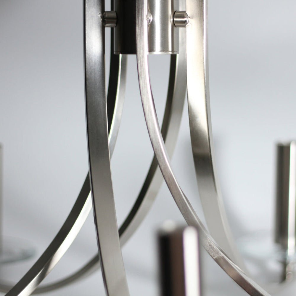 Corrine 5 Light Chandelier Stain Chrome