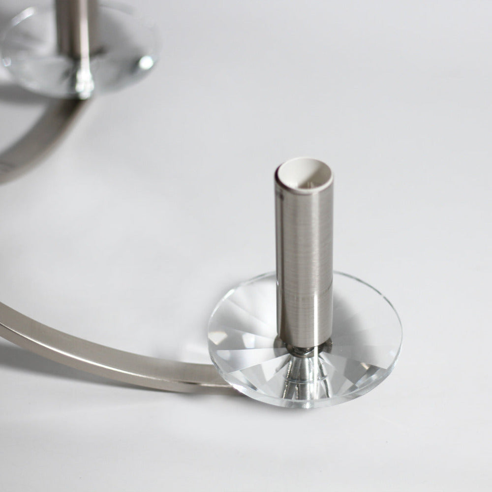 Corrine 5 Light Chandelier Stain Chrome