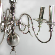Ganeed Rustic 5 Light Small Chandelier Polished Nickel