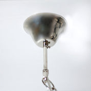 Ganeed Rustic 5 Light Small Chandelier Polished Nickel