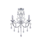 Renaissance 3 Light Small Chandelier Chrome