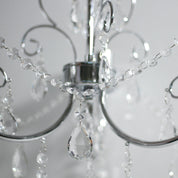 Renaissance 3 Light Small Chandelier Chrome