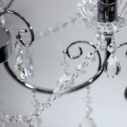 Renaissance 3 Light Small Chandelier Chrome