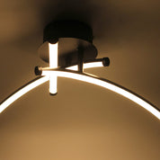Gamilah Dimmable 3 Lights LED Ceiling Light