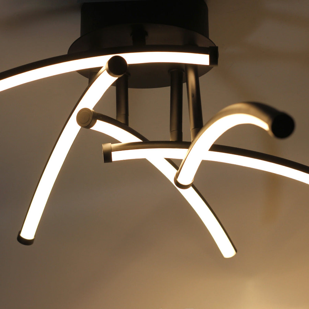 Gamilah Dimmable 5 Lights LED Ceiling Light