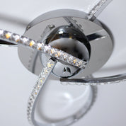 Irie Dimmable 3Lights LED Ceiling Light - Chrome