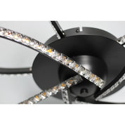 Irie Dimmable 5Lights LED Ceiling Light - Black