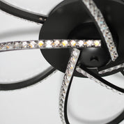 Irie Dimmable 5Lights LED Ceiling Light - Black