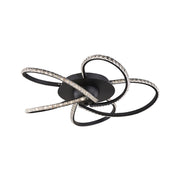 Irie Dimmable 5Lights LED Ceiling Light - Black