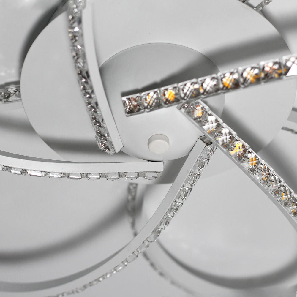 Irie Dimmable 5Lights LED Ceiling Light - White