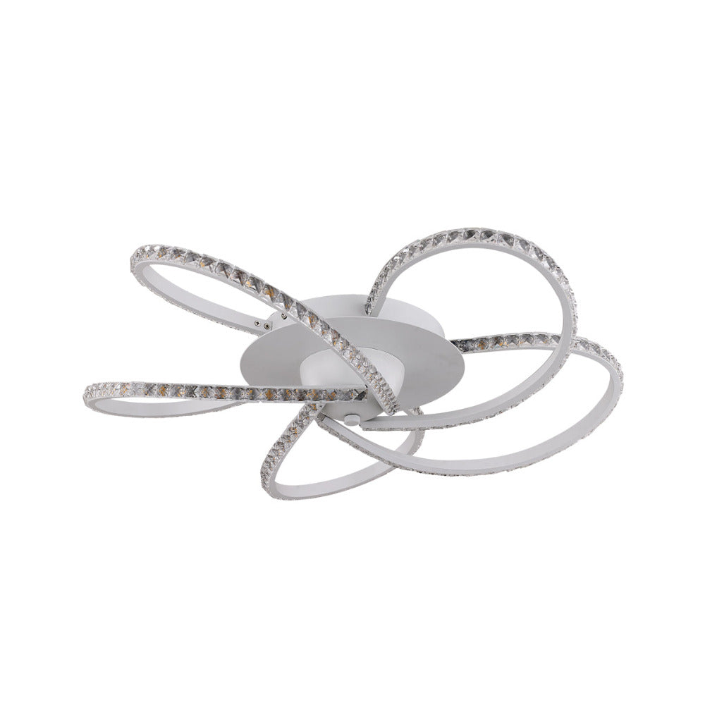 Irie Dimmable 5Lights LED Ceiling Light - White