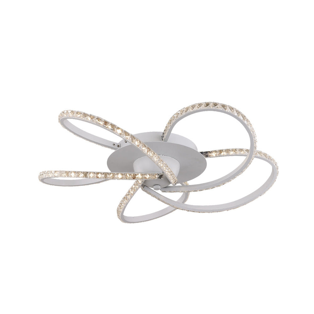 Irie Dimmable 5Lights LED Ceiling Light - White