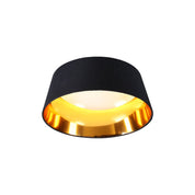 Flushella LED Flush Mount Light 10W 3CCT Black