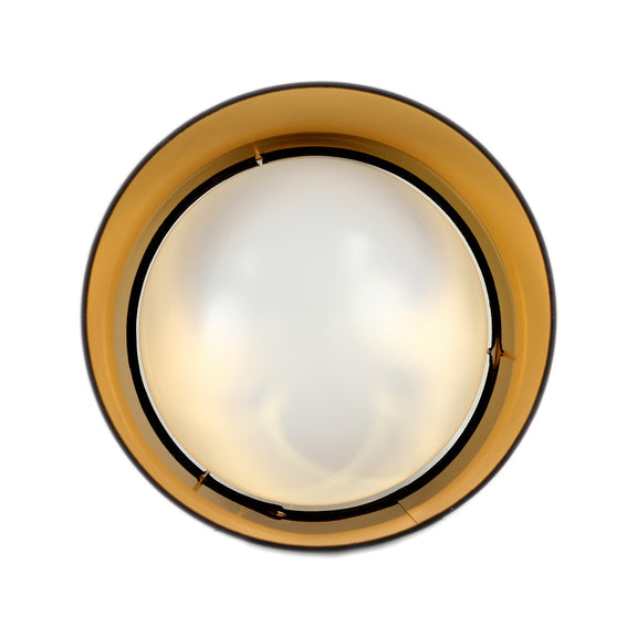 Flushella LED Flush Mount Light 10W 3CCT Black