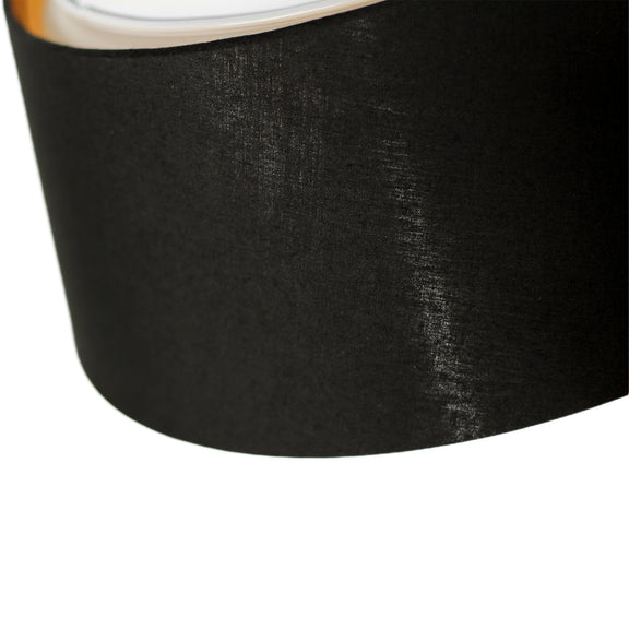 Flushella LED Flush Mount Light 10W 3CCT Black