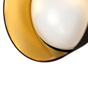 Flushella LED Flush Mount Light 10W 3CCT Black