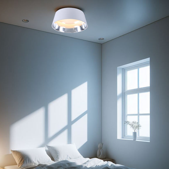 Flushella LED Flush Mount Light 10W 3CCT White