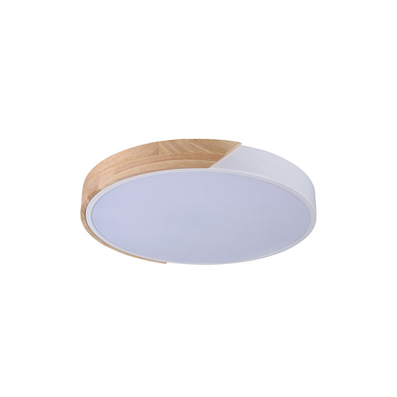 Celestia LED Large Flush Mount Light 24W 3CCT White
