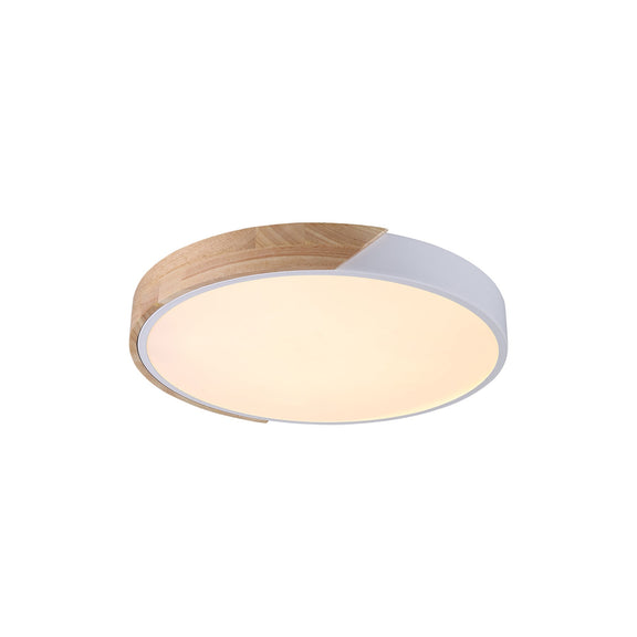 Celestia LED Large Flush Mount Light 24W 3CCT White