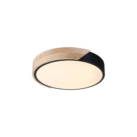 Celestia LED Small Flush Mount Light 13W 3CCT Black