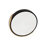 Celestia LED Large Flush Mount Light 24W 3CCT Black