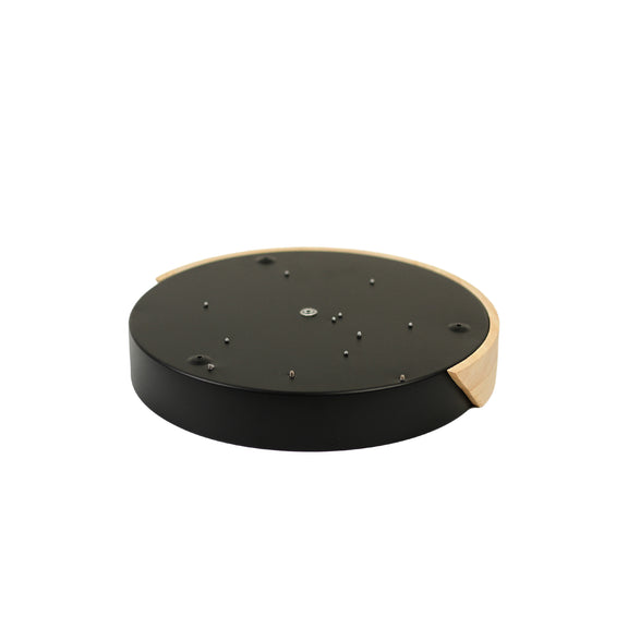 Celestia LED Large Flush Mount Light 24W 3CCT Black