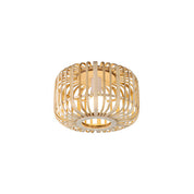 Canaya Flush Mount Light White & Natural