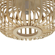 Canaya Flush Mount Light White & Natural