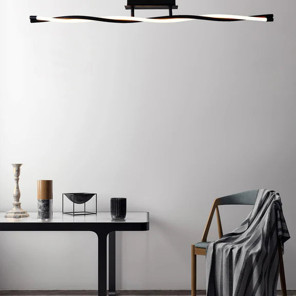 Rio LED Metal Flush Mount Light 12W 3000K Matt Black
