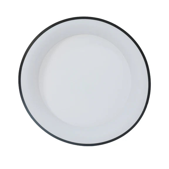 Hayley Large LED Flush Mount Light 40W Tri Colour Black