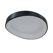 Hayley Large LED Flush Mount Light 40W Tri Colour Black