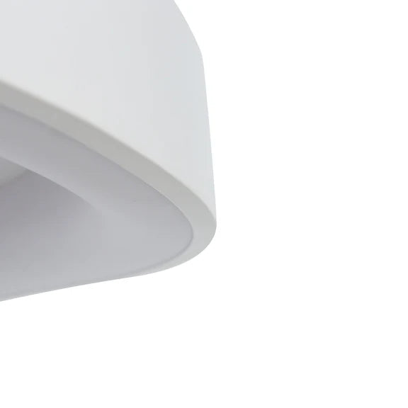 Hayley Large LED Flush Mount Light 40W Tri Colour White