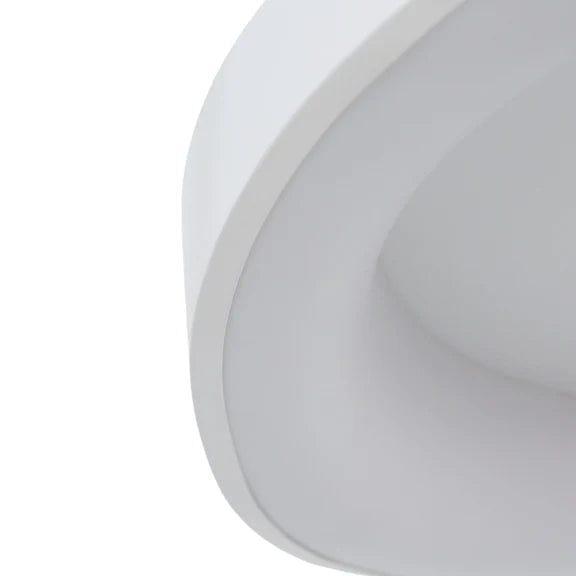 Hayley Small LED Flush Mount Light 24W Tri Colour White