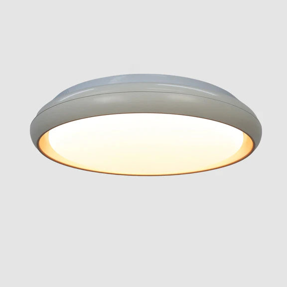 Melanie LED Acrylic Flush Mount Light 28W Tri Color White & Gold