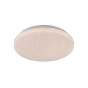 Starry Glow Large LED Flush Mount Light 24W Tri Colour White