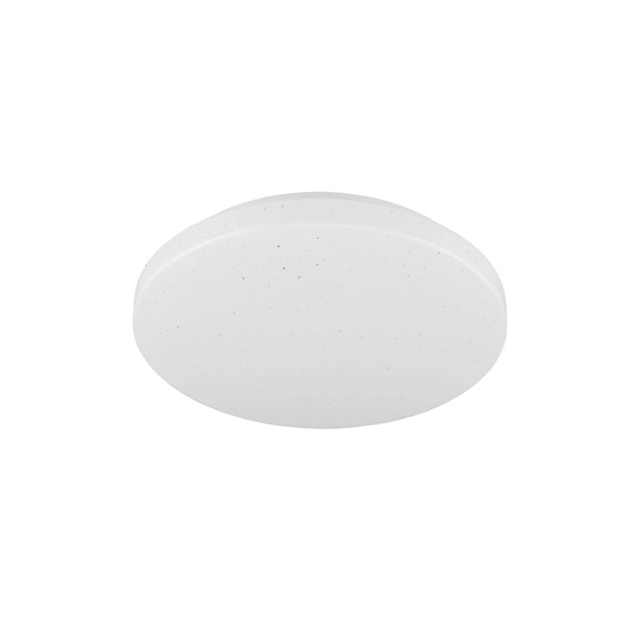 Starry Glow Small LED Flush Mount Light 12W Tri Colour White